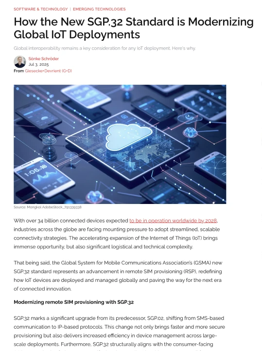 How the New SGP.32 Standard