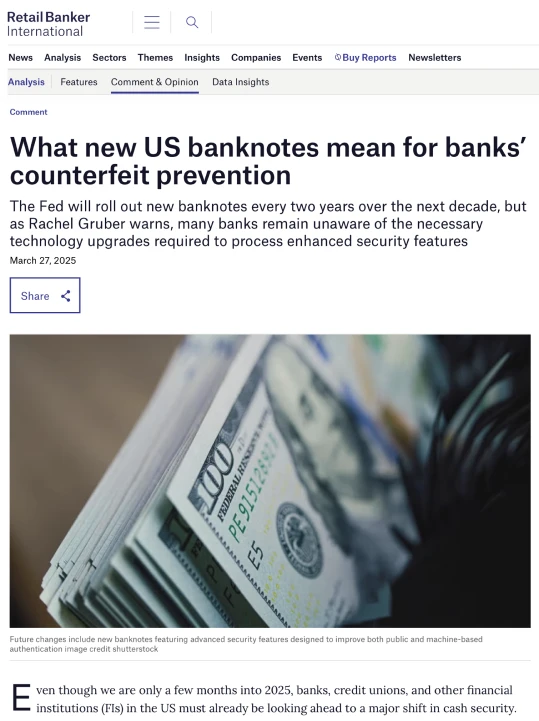 What new US banknotes